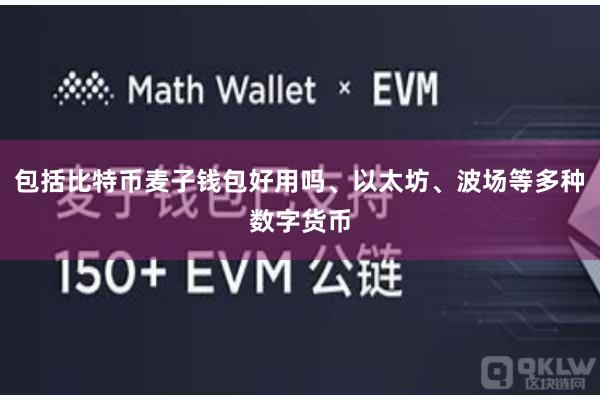 包括比特币麦子钱包好用吗、以太坊、波场等多种数字货币