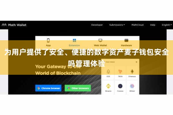 为用户提供了安全、便捷的数字资产麦子钱包安全吗管理体验